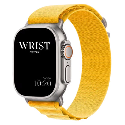 Apple Watch Alpine Loop Band - Gul Wrist Sweden