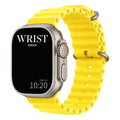 Apple Watch silikon Ocean Band - gul Wrist Sweden