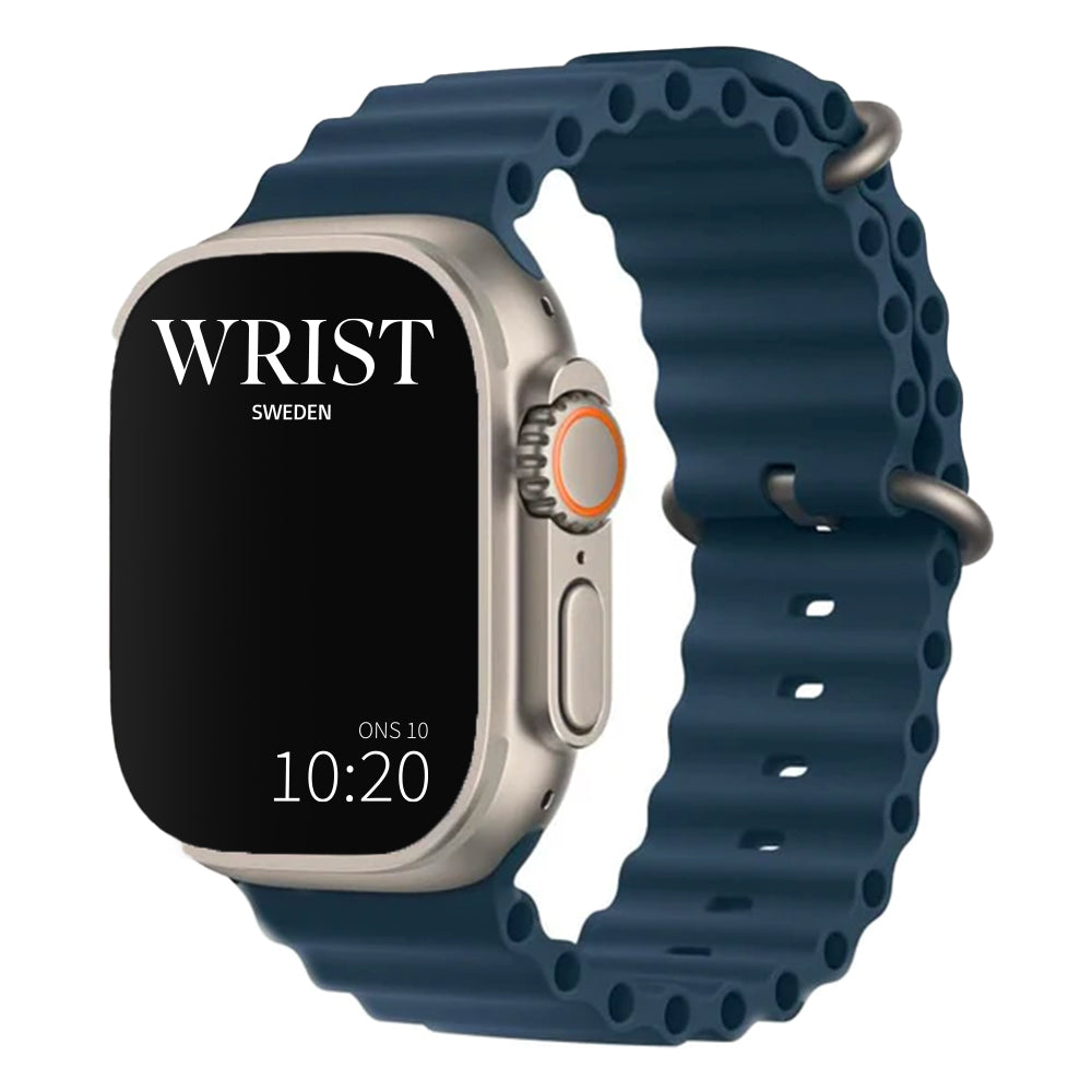 Apple Watch silikon Ocean Band - midnattsblå Wrist Sweden