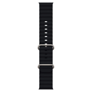 Apple Watch silikon Ocean Band - svart Wrist Sweden
