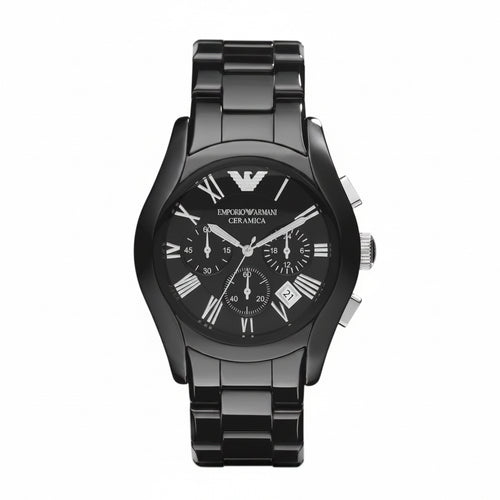 Produktbild av Emporio Armani Ceramica AR1400, herrklocka med Ø43 mm boett i keramik.