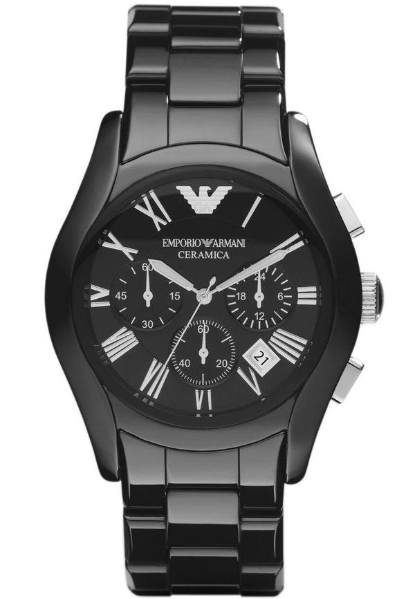 Produktbild av Emporio Armani Ceramica AR1400, herrklocka med Ø43 mm boett i keramik.