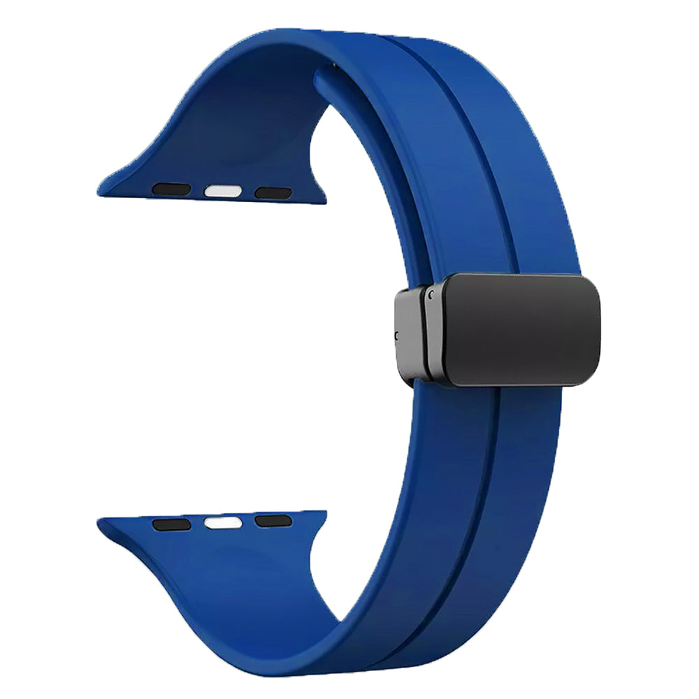 Apple Watch Nifty Line On Silikon Armband - Blå Wrist Sweden