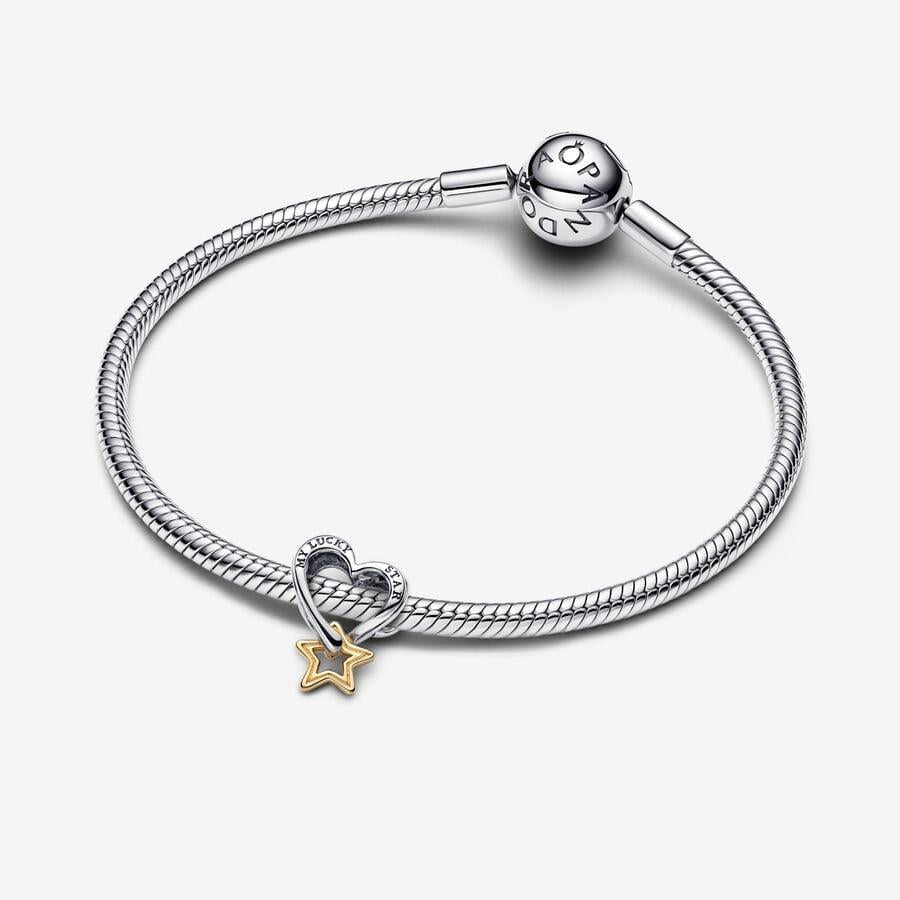 Lucky Star & Herz Charm WRIST SWEDEN