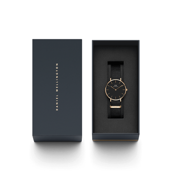 Produktbild av Daniel Wellington DW00100247, Petite Cornwall damklocka med 28 mm boett.