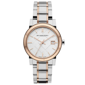 Burberry BU9105 Two Tone Stainless Steel Women's Watch Burberry