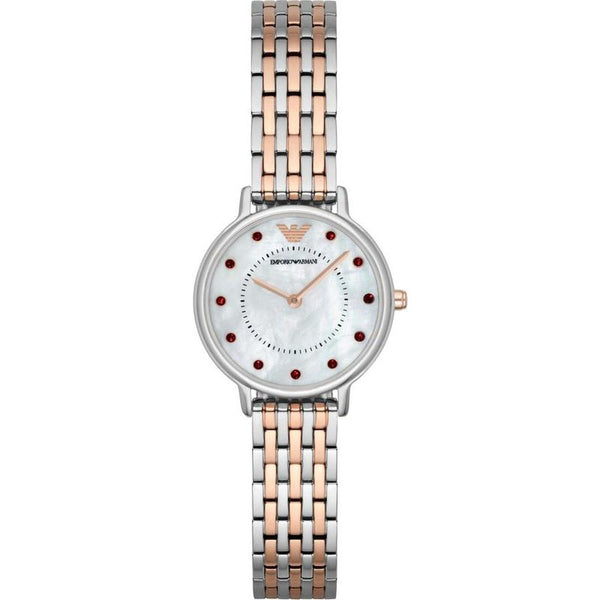 Produktbild av Emporio Armani Mother of Pearl AR2515, damklocka med Ø28 mm boett.