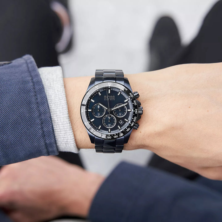 Produktbild av Hugo Boss 1513758, Hero herrklocka med 45 mm boett.