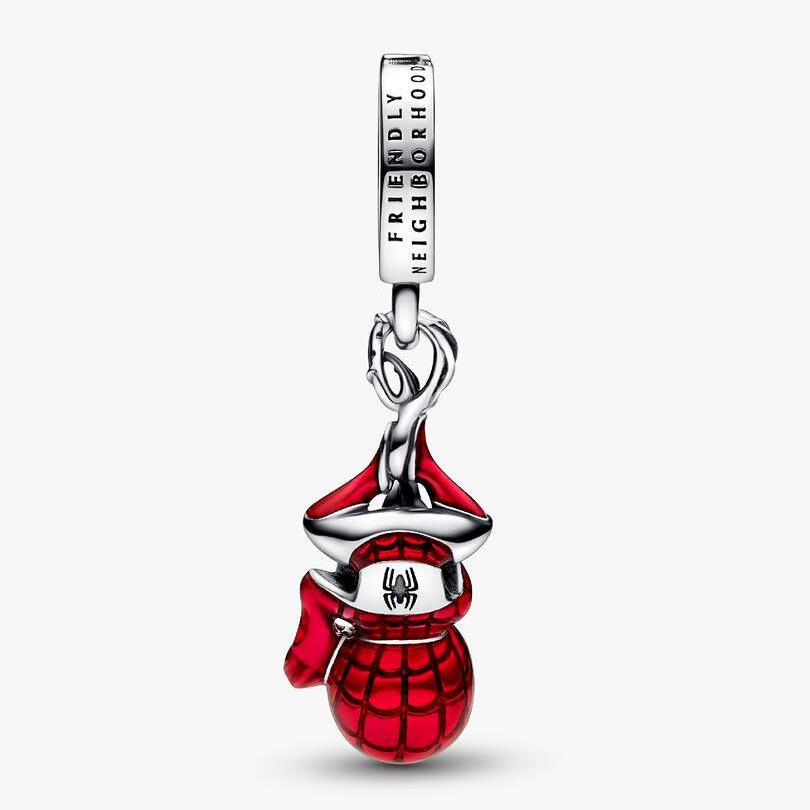 Marvel Hanging Spider-Man Dangle Charm WRIST SWEDEN