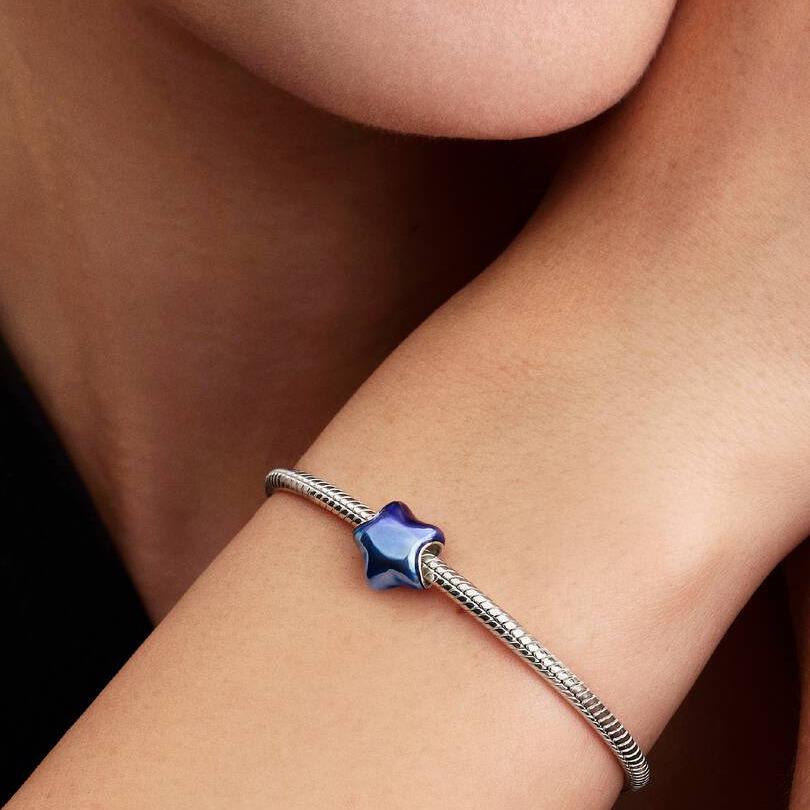 Blue Star Charm