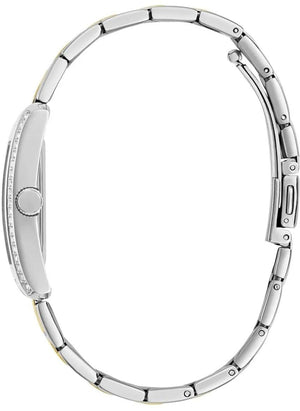 GUESS Ladies 2-Tone Silver Tone Analog Watch WRIST SWEDEN