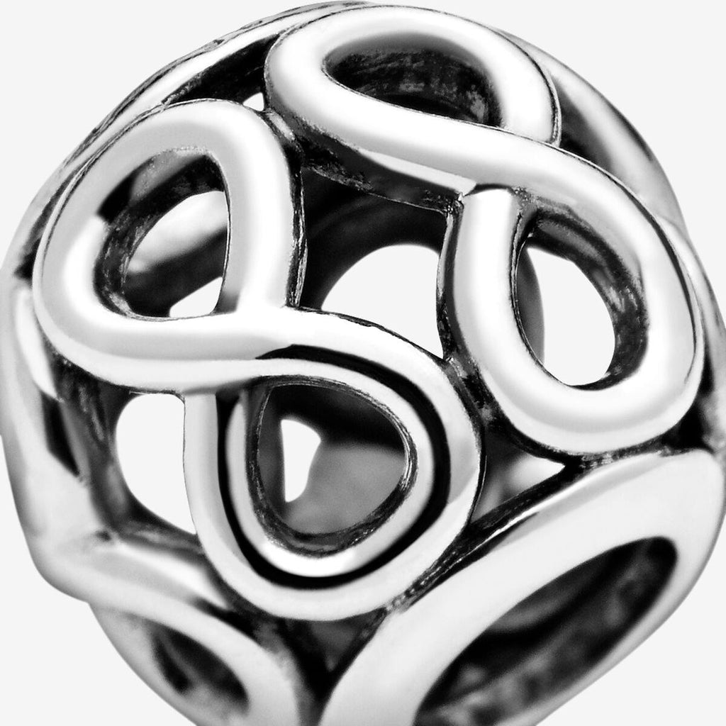 Pandora Offen gearbeitetes Unendlichkeits-Charm WRIST SWEDEN