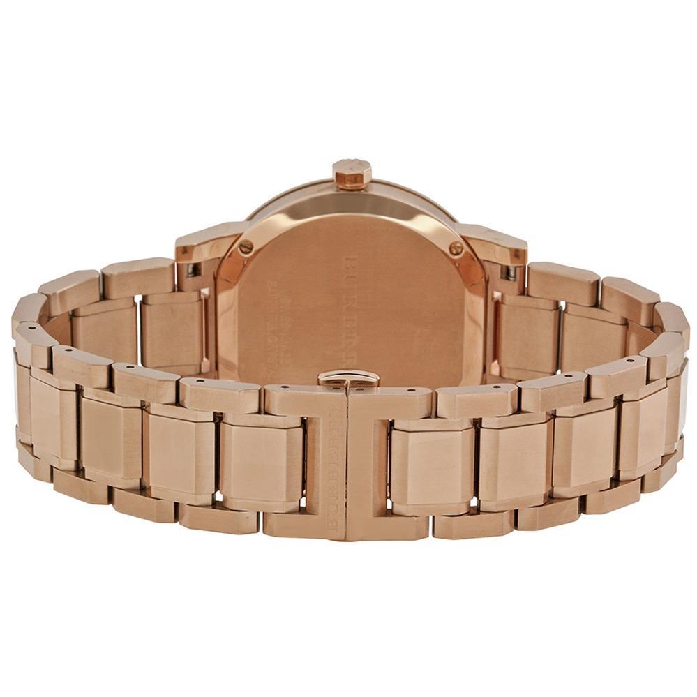 Burberry BU9034 Rose Dial Rose Gold-Tone Women's Watch Burberry