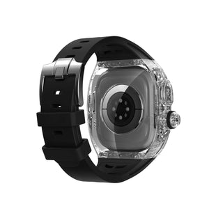 Apple Watch Ultra General Band - Svart Band + Vit Case Wrist Sweden