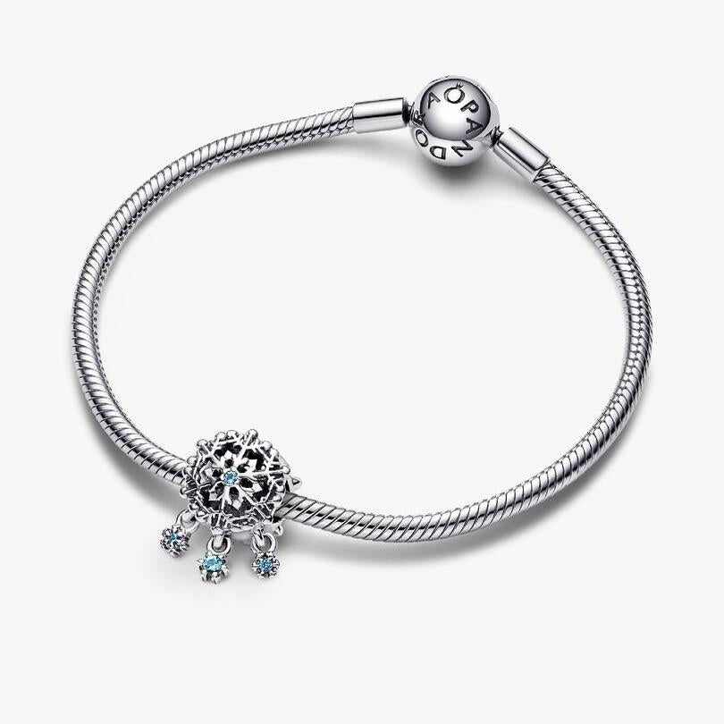 Icy Snowflake Drop Charm WRIST SWEDEN