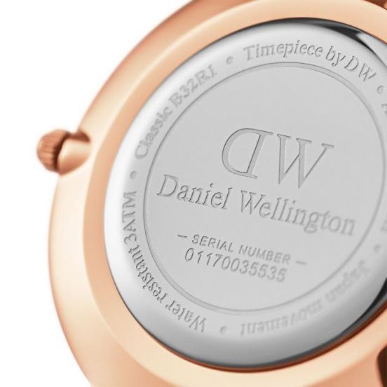 Produktbild av Daniel Wellington DW00100189, Petite Bondi damklocka med 32 mm boett.