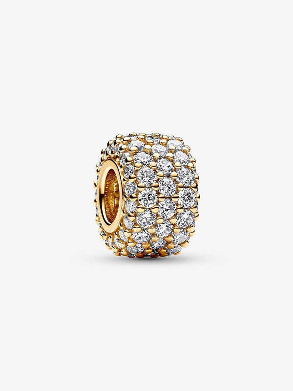 Pandora – Sparkling Pavé Triple-row Charm – 762820C01