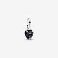 Pandora ME Black Chakra Heart Mini Dangle Charm WRIST SWEDEN