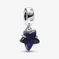 Pandora Celestial Galaxy Star Murano Dangle Charm Pandora
