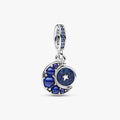 Sparkling Moon Spinning Dangling Charm WRIST SWEDEN