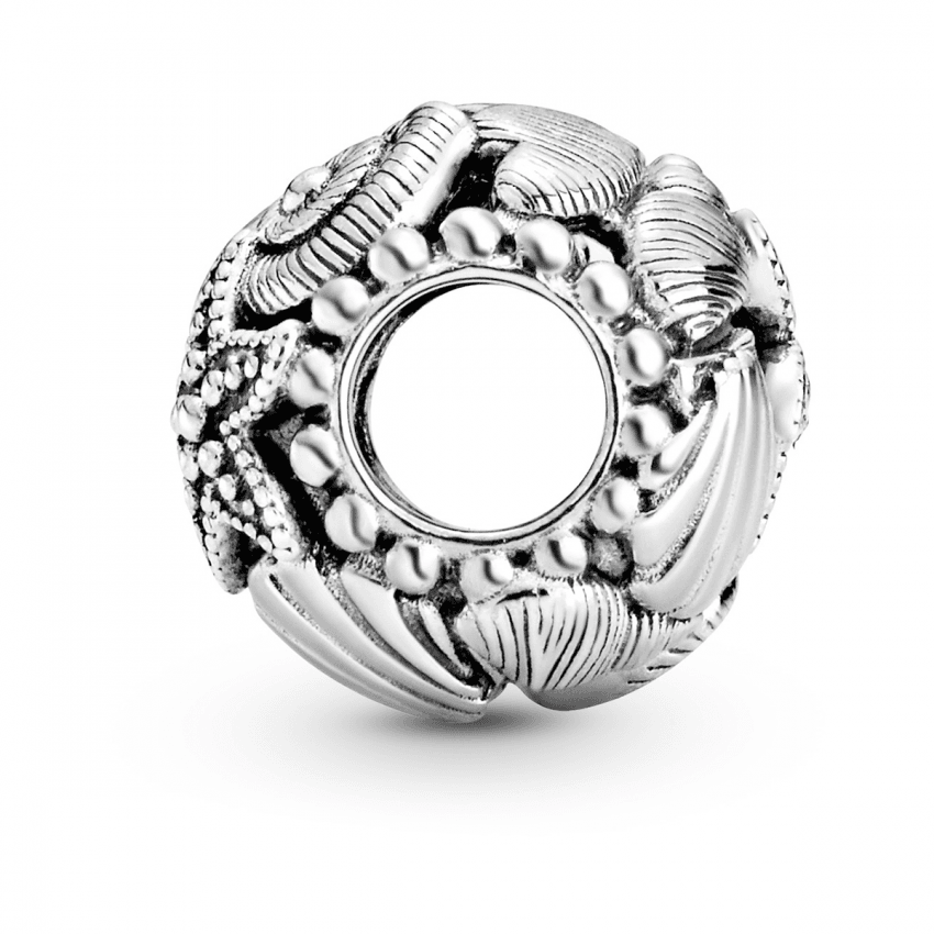 Pandora Openwork Starfish, Shells & Hearts Charm Pandora