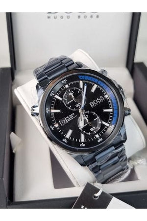 Produktbild av Hugo Boss 1513824, Globetrotter herrklocka med 46 mm boett.
