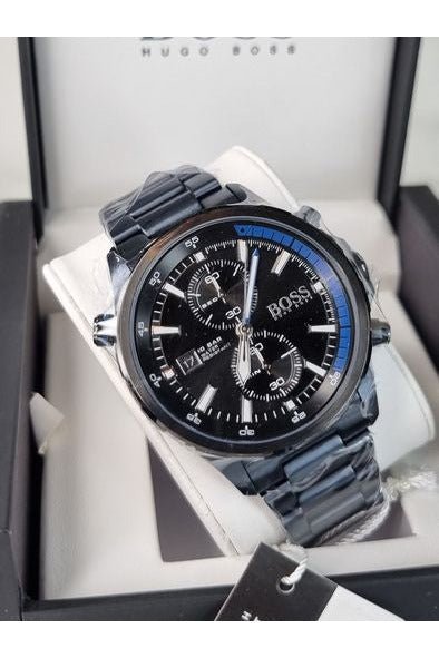 Produktbild av Hugo Boss 1513824, Globetrotter herrklocka med 46 mm boett.