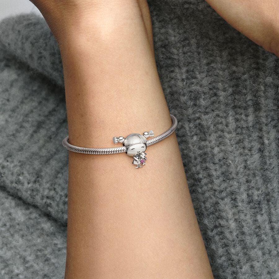 Pandora Little Girl Charm WRIST SWEDEN