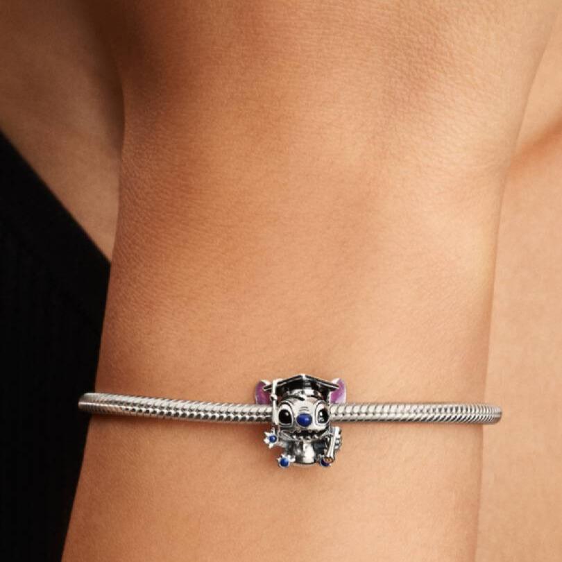 Disney Stitch Graduation Charm WRIST SWEDEN