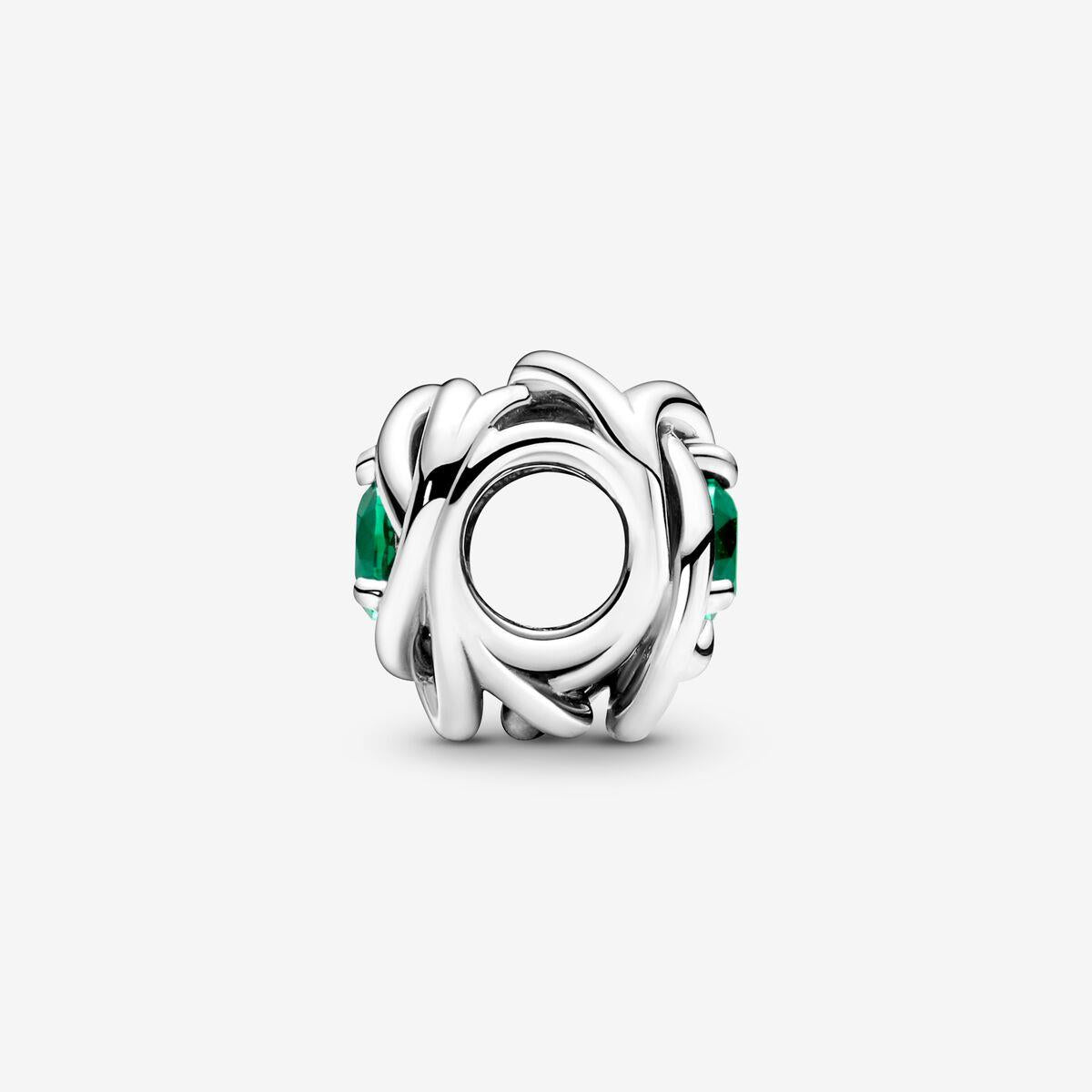 Pandora May Birthstone Eternity Circle Charm WRIST SWEDEN