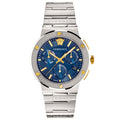 Versace VEZ900221 Blue 43 mm Greca Logo Men's Watch Versace