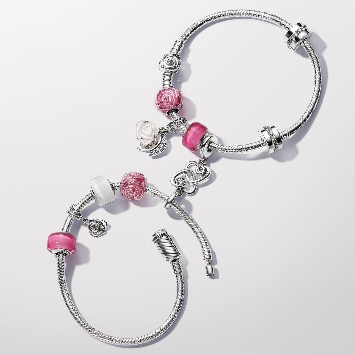 Pandora Cherry Blossom Dangle Charm WRIST SWEDEN