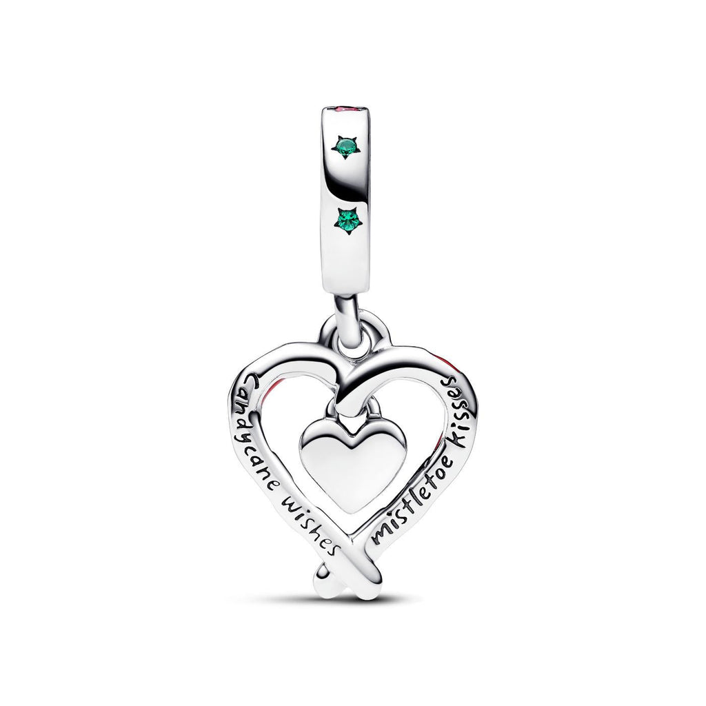 Pandora Candy Cane Sterling Silver Dangle Charm Pandora