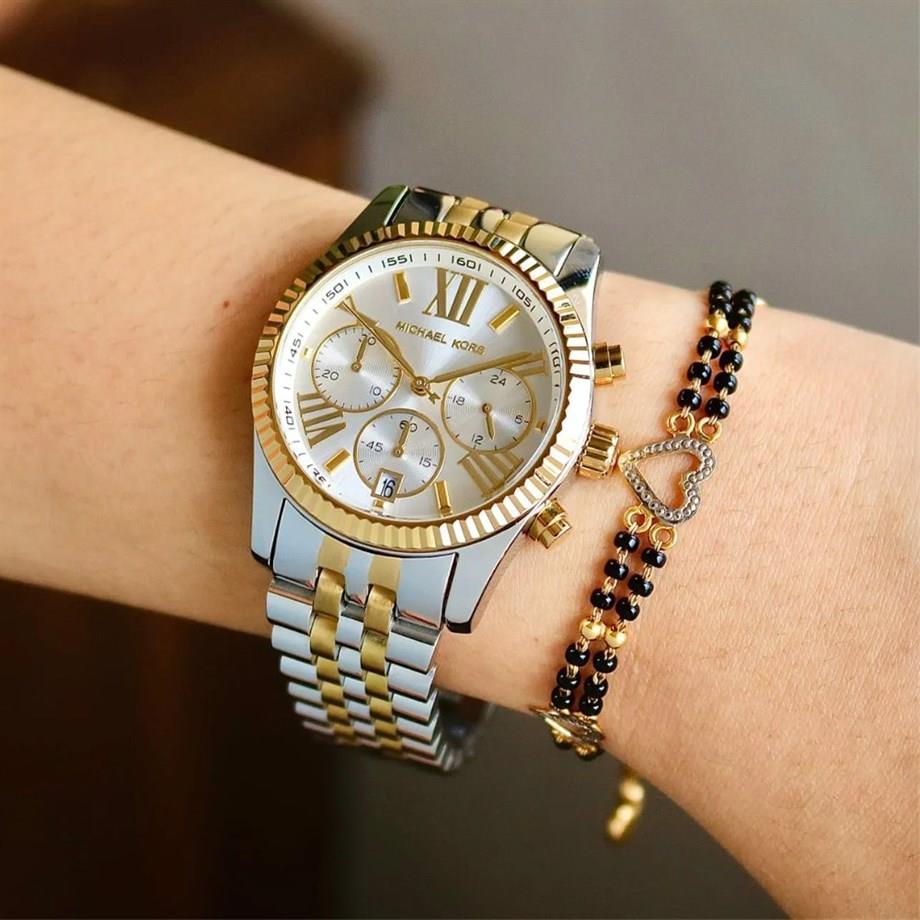 Michael Kors MK5955 Lexington Chronograph Stainless Steel Women's Watch Michael Kors