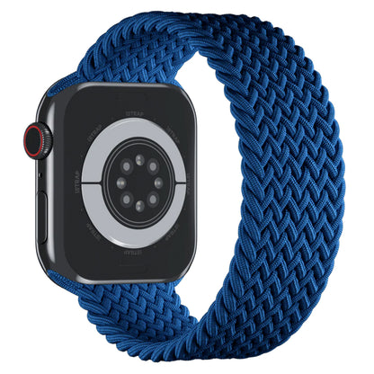 Apple Watch Flätad Sololoop Band - Blå Wrist Sweden