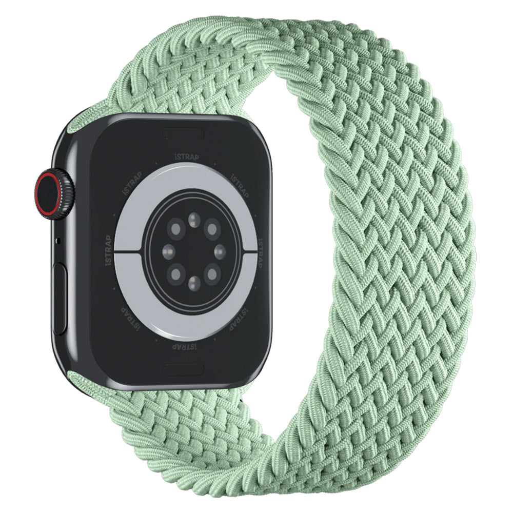 Apple Watch Flätad Sololoop Band - Mint Wrist Sweden