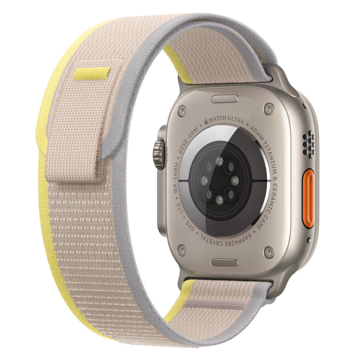 Trail loopback strap - Gul/Beige WRIST SWEDEN