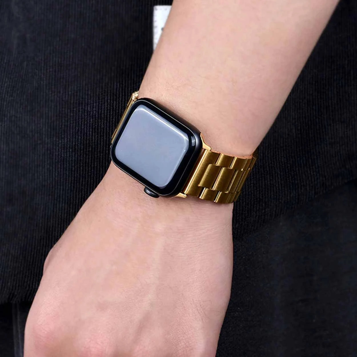 Apple Watch Daraz Metall Länkarmband - Guld WRIST SWEDEN