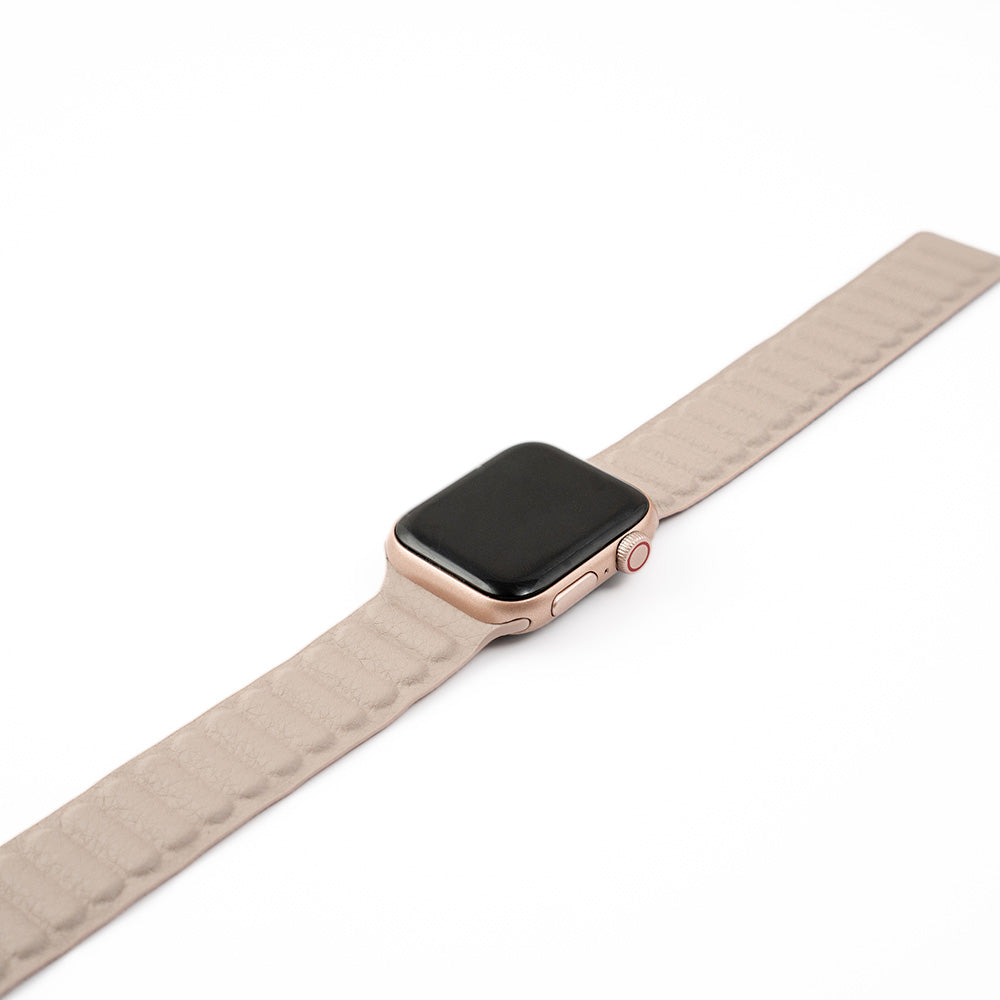 Apple Watch Magnetisk FineWoven Band - Beige Wrist Sweden