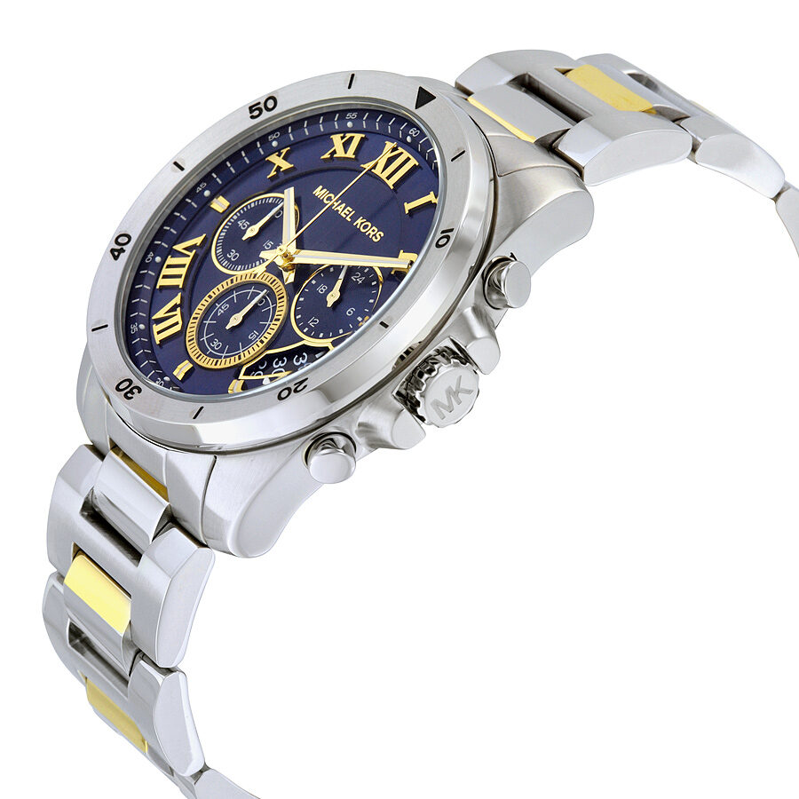 Michael Kors MK8437 - Brecken Silver/guld WRIST SWEDEN