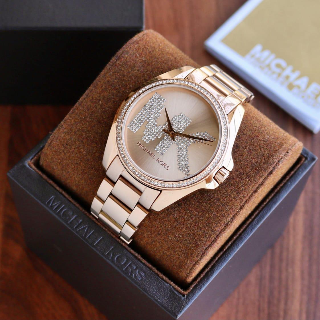 Michael Kors MK6556 - Bradshaw Roséguld WRIST SWEDEN