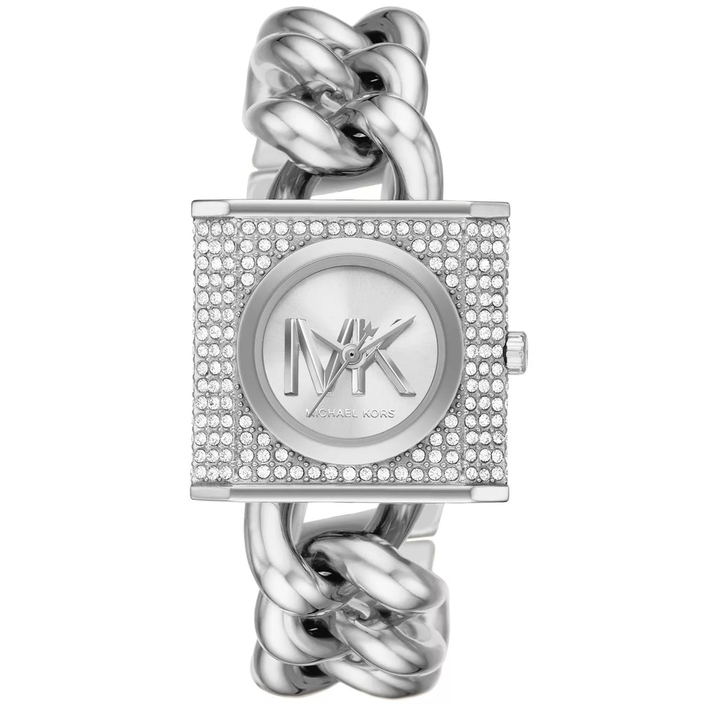 Produktbild av Michael Kors Damklocka MK4718 i silver.