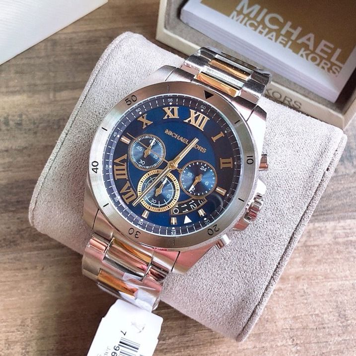 Michael Kors MK8437 - Brecken Silver/guld WRIST SWEDEN
