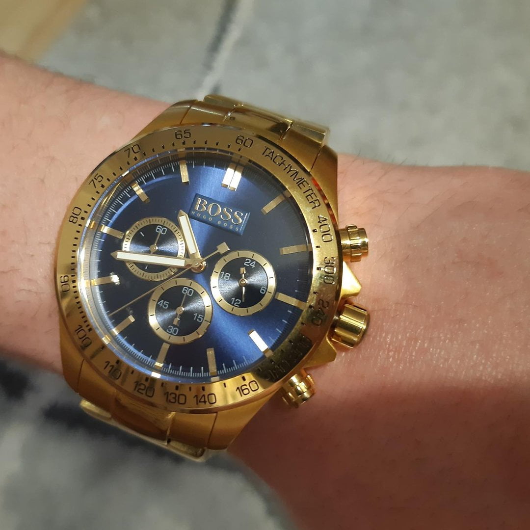 Produktbild av Hugo Boss 1513340, Ikon herrklocka med 44 mm boett.