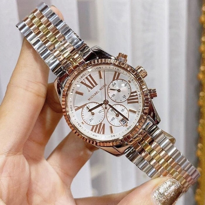 Michael Kors MK5735 - Lexington Silver WRIST SWEDEN