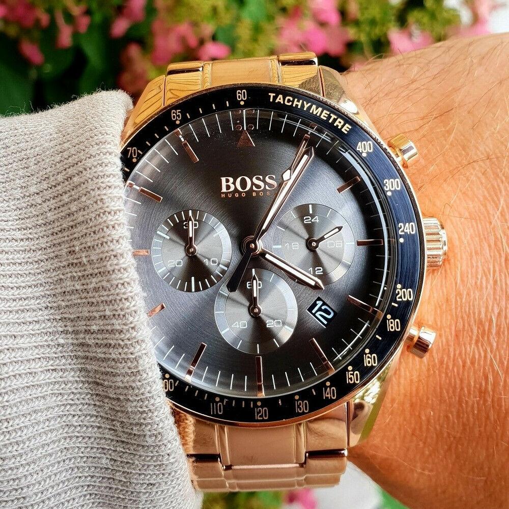 Produktbild av Hugo Boss 1513632, Trophy herrklocka med 44 mm boett.