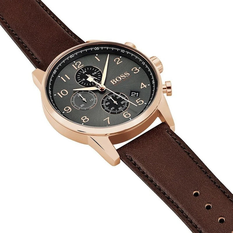 Produktbild av Hugo Boss 1513496, Navigator herrklocka med 44 mm boett.